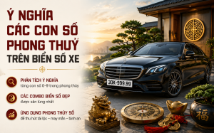 Ý nghĩa các con số phong thuỷ trên biển số xe — Tin tức Pháp Biển Đẹp